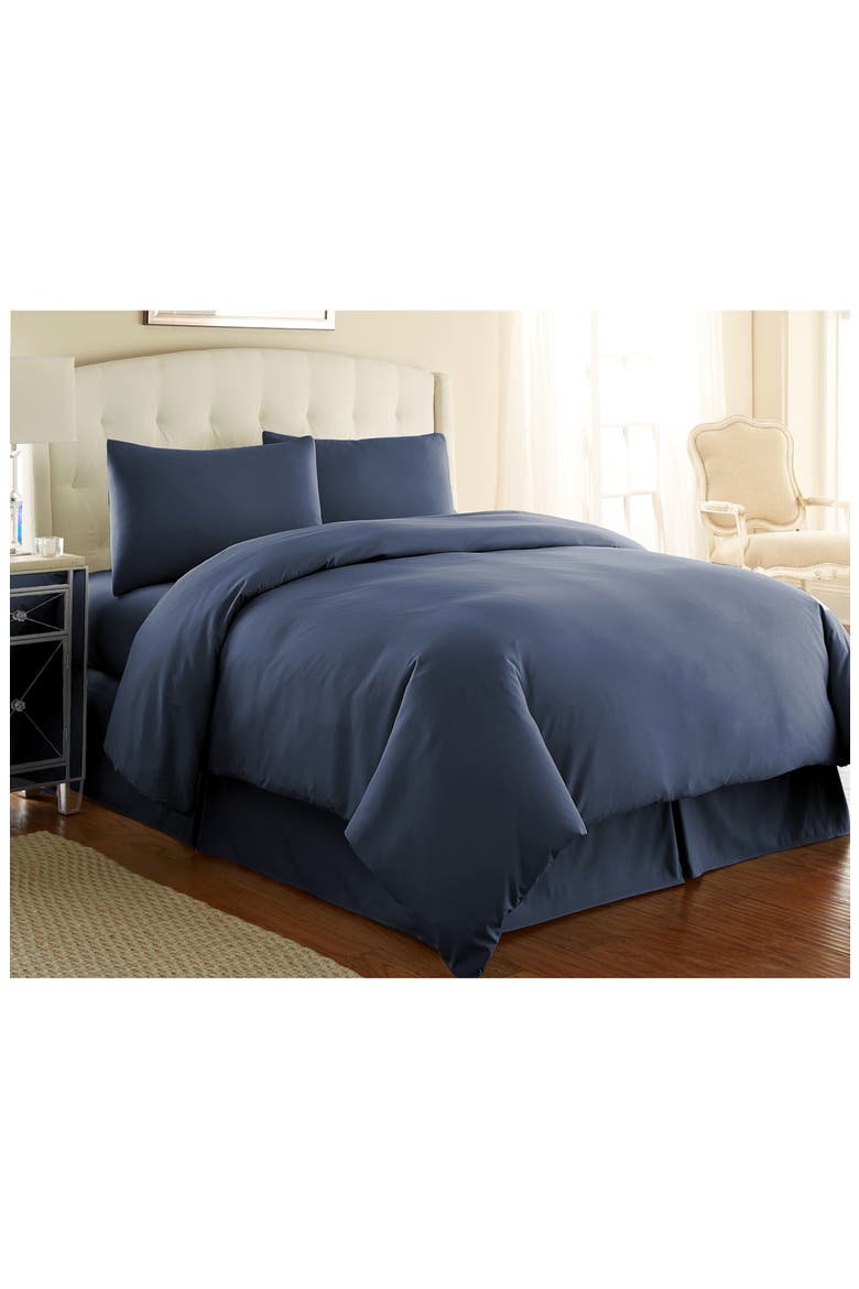 Vilano Springs Duvet Cover Set, Main, color, DARK BLUE