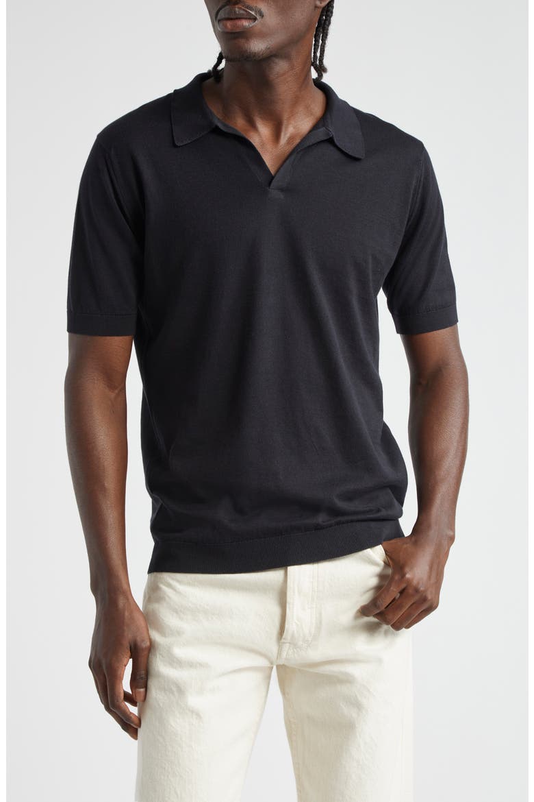 Men's Noah Johnny Collar Sweater Polo (Men) | Nordstrom