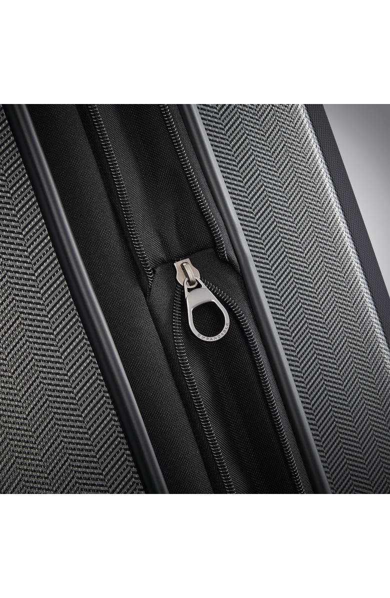 Hartmann Century Deluxe Carry-On Expandable Spinner 22", Alternate, color, Black/Gunmetal