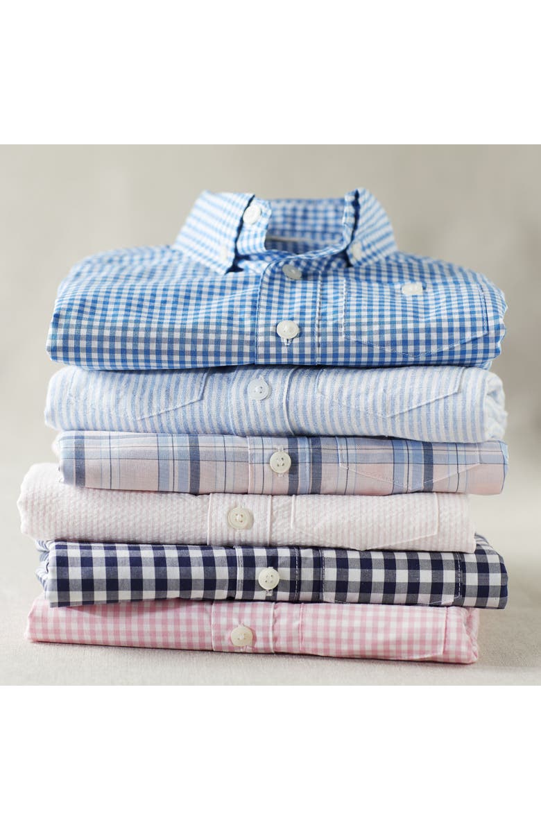 Hope & Henry Boys' Organic Poplin Button Down Shirt, Infant, Alternate, color, 