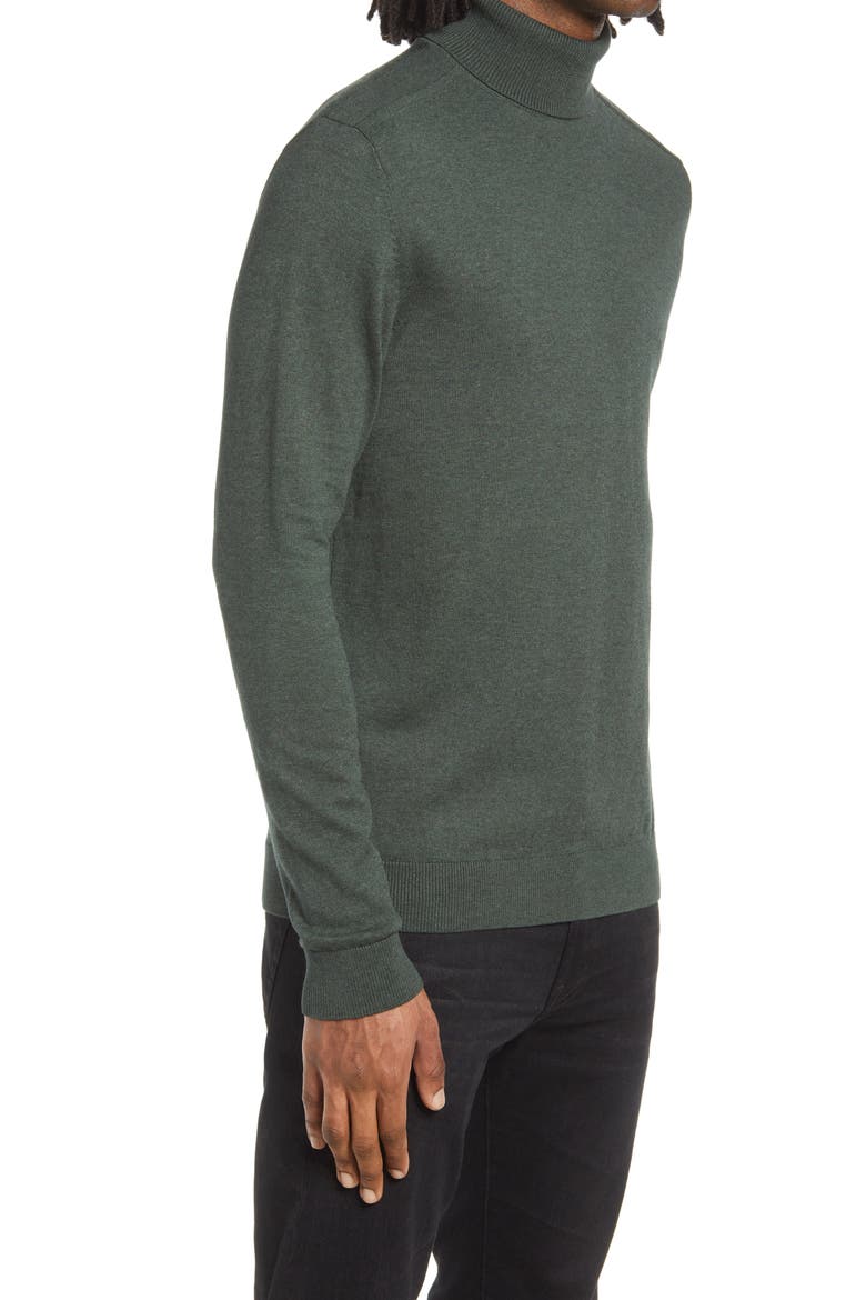 Berg Roll Neck Sweater, Alternate, color, DARKEST SPRUCE