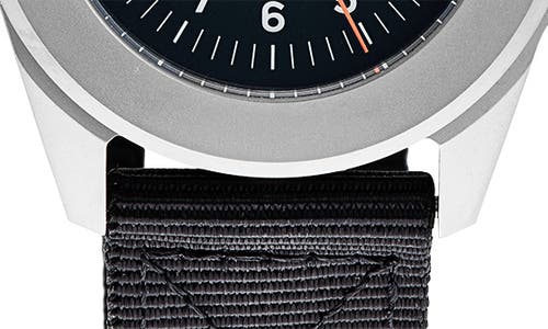 Unimatic Modello Quattro Toolwatch Ut4 Nylon Strap Diving Watch, 40mm In Black Steel