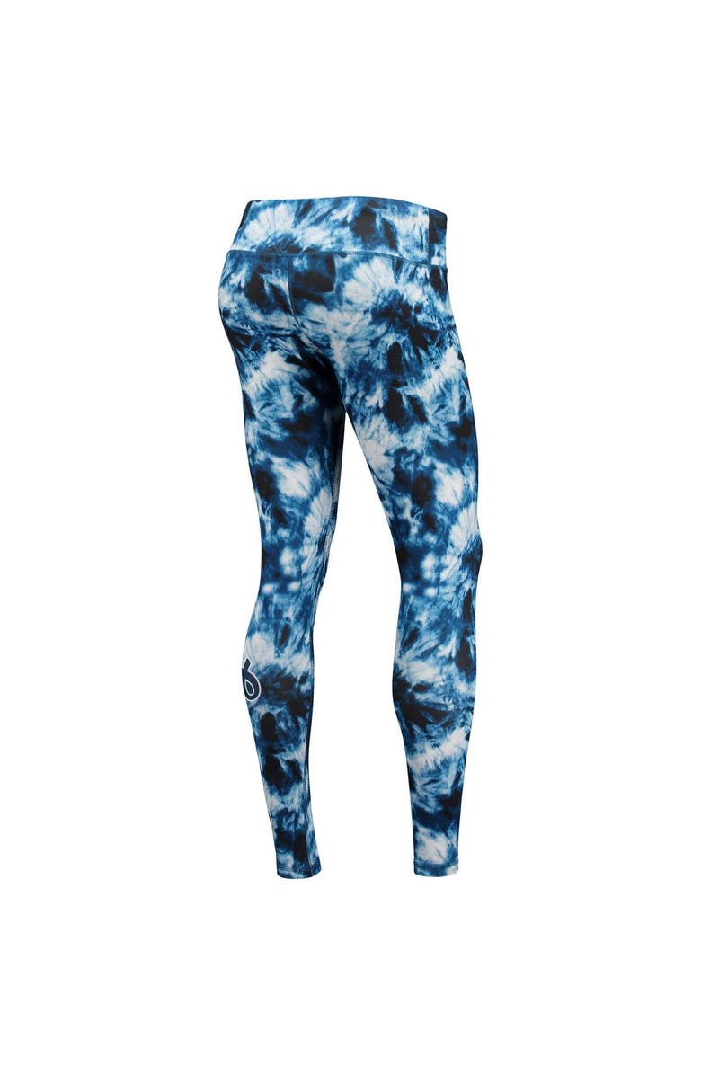FOCO Women's FOCO Navy Dallas Cowboys Tie-Dye Leggings, Alternate, color,
