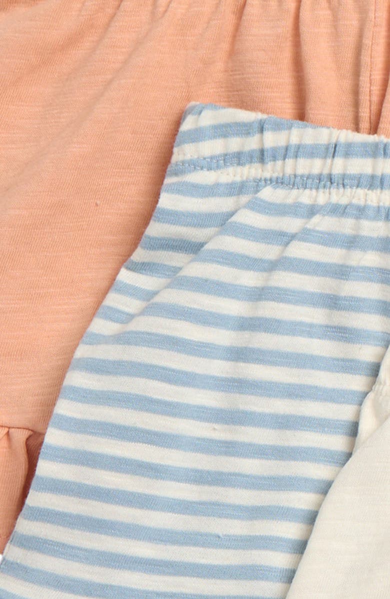 NEXT Kids' Assorted 4-Pack Ruffle Hem Cotton Shorts, Alternate, color, 