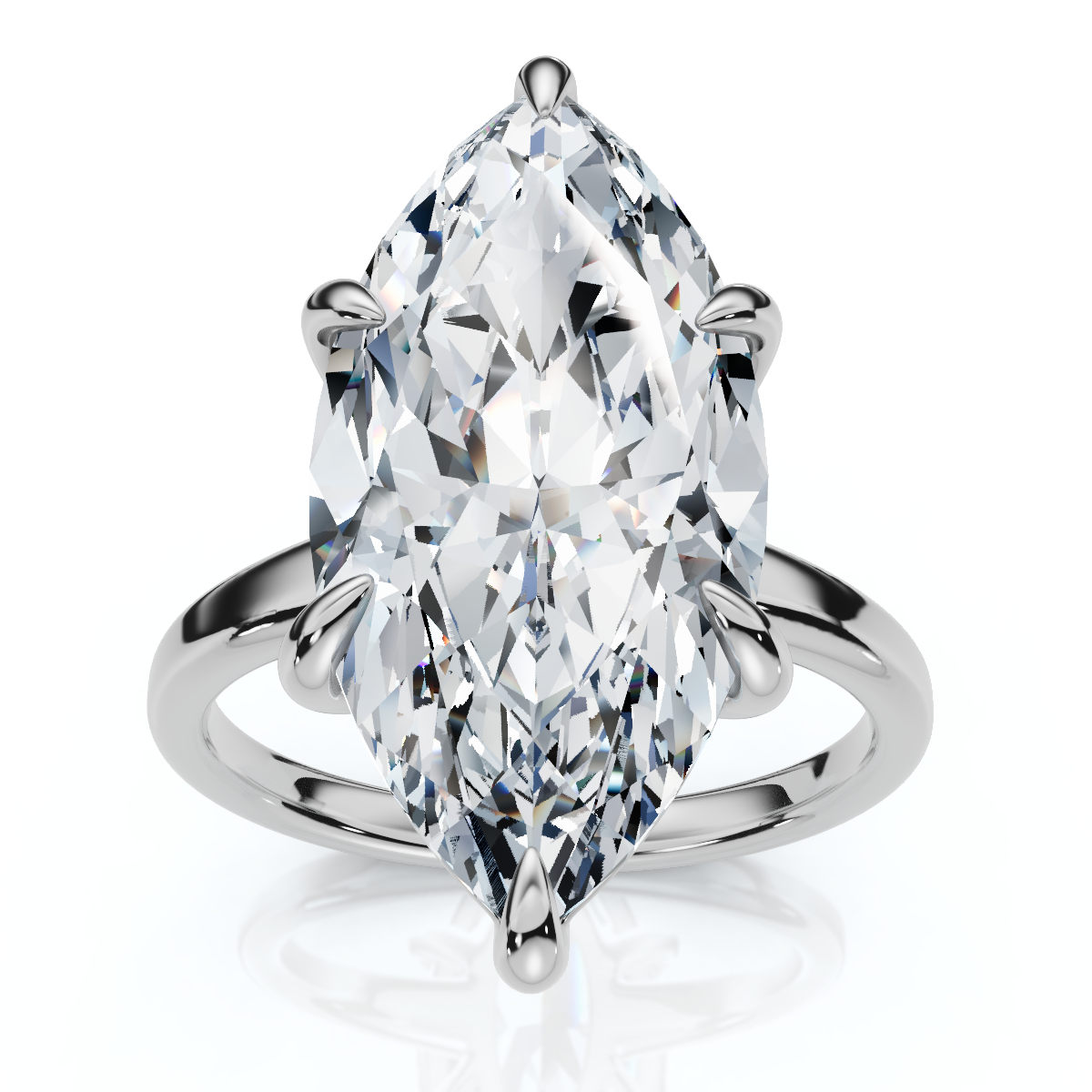 14k White Gold