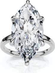 Bliss Diamond Certified 5Ct Kelly Marquise Solitaire Engagement Ring 14k Gold or Pt Lab Grown