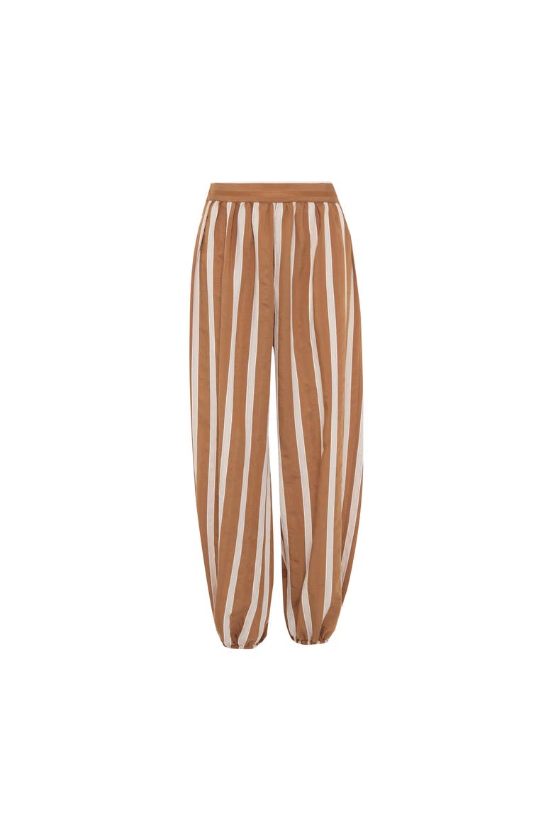 Ismene Stripe Harem Pant, Alternate, color, Cosmic Dust Stripe