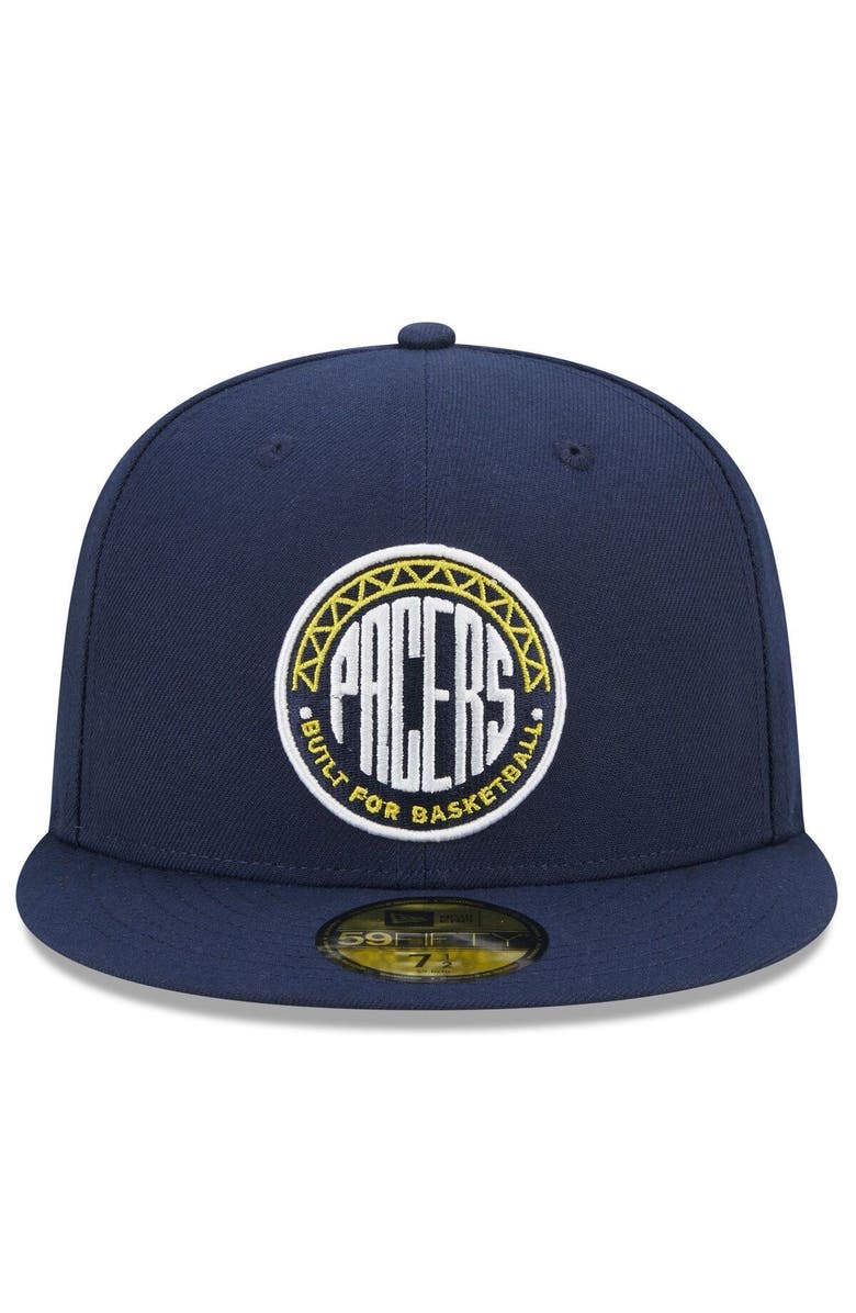 New Era Men's New Era  Gray Indiana Pacers 2022/23 City Edition Alternate Logo 59FIFTY Fitted Hat, Alternate, color, 
