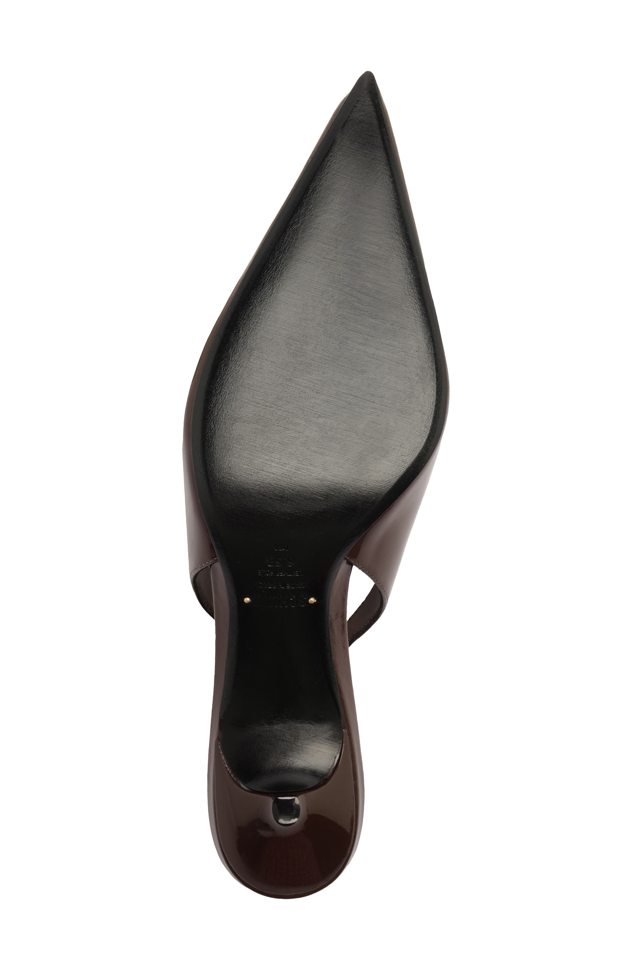 Paola Mid Slingback Pump, Alternate, color, ROOT BROWN