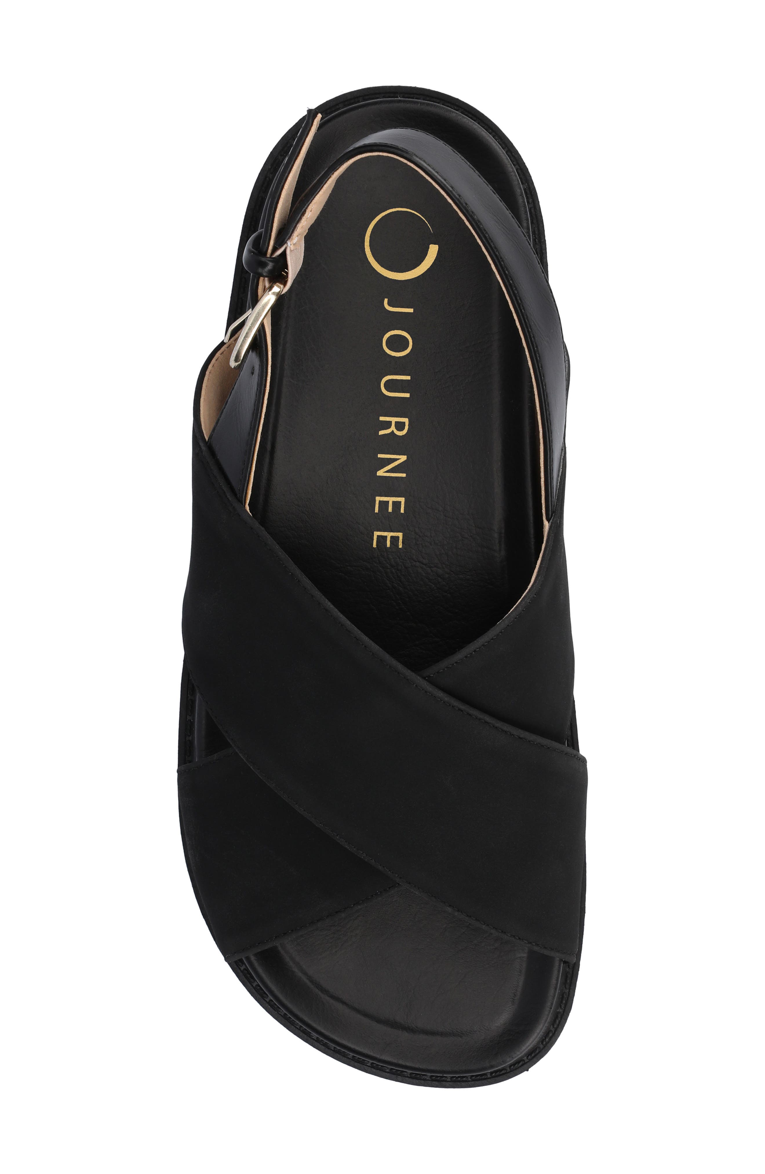 Journee Collection Marina Slingback Sandal, Alternate, color, 