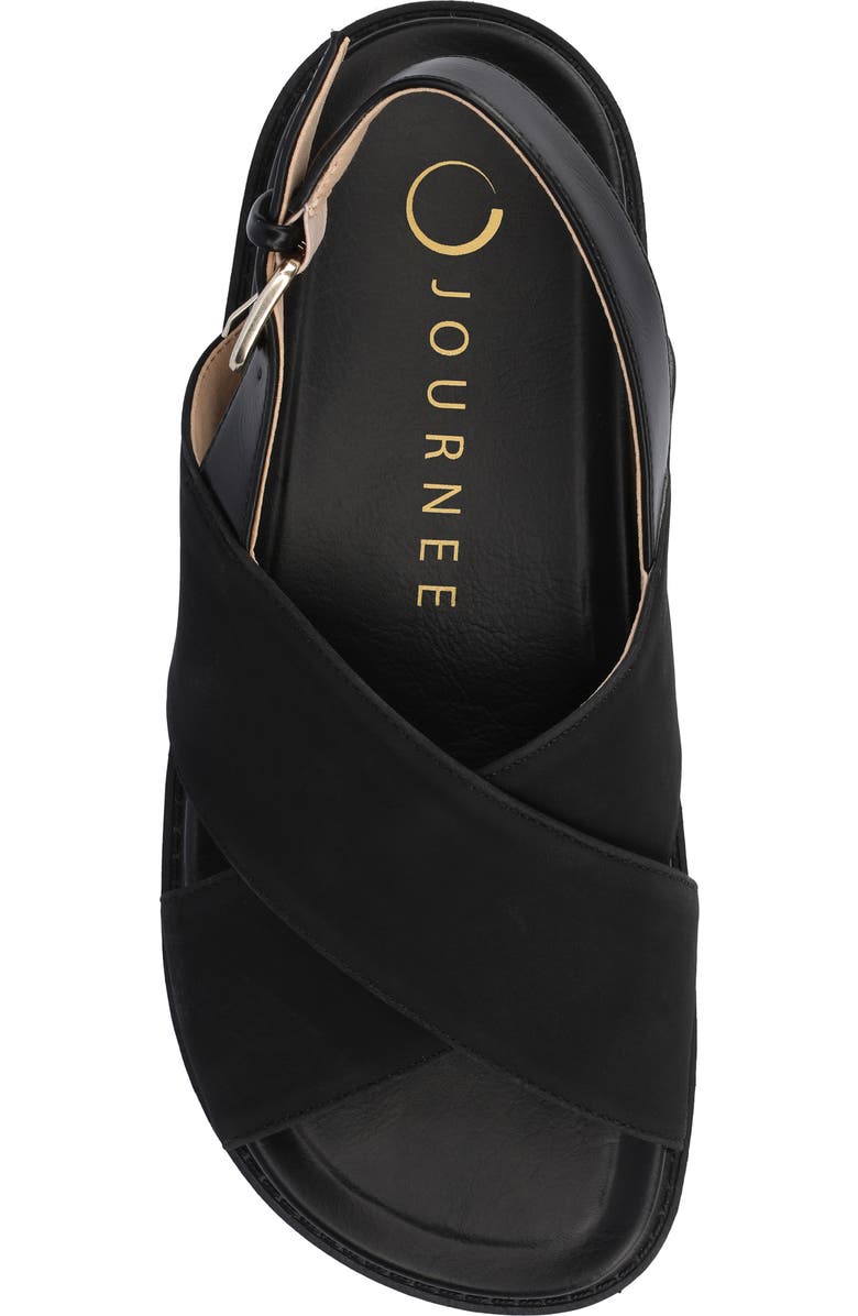 Journee Collection Marina Slingback Sandal, Alternate, color,