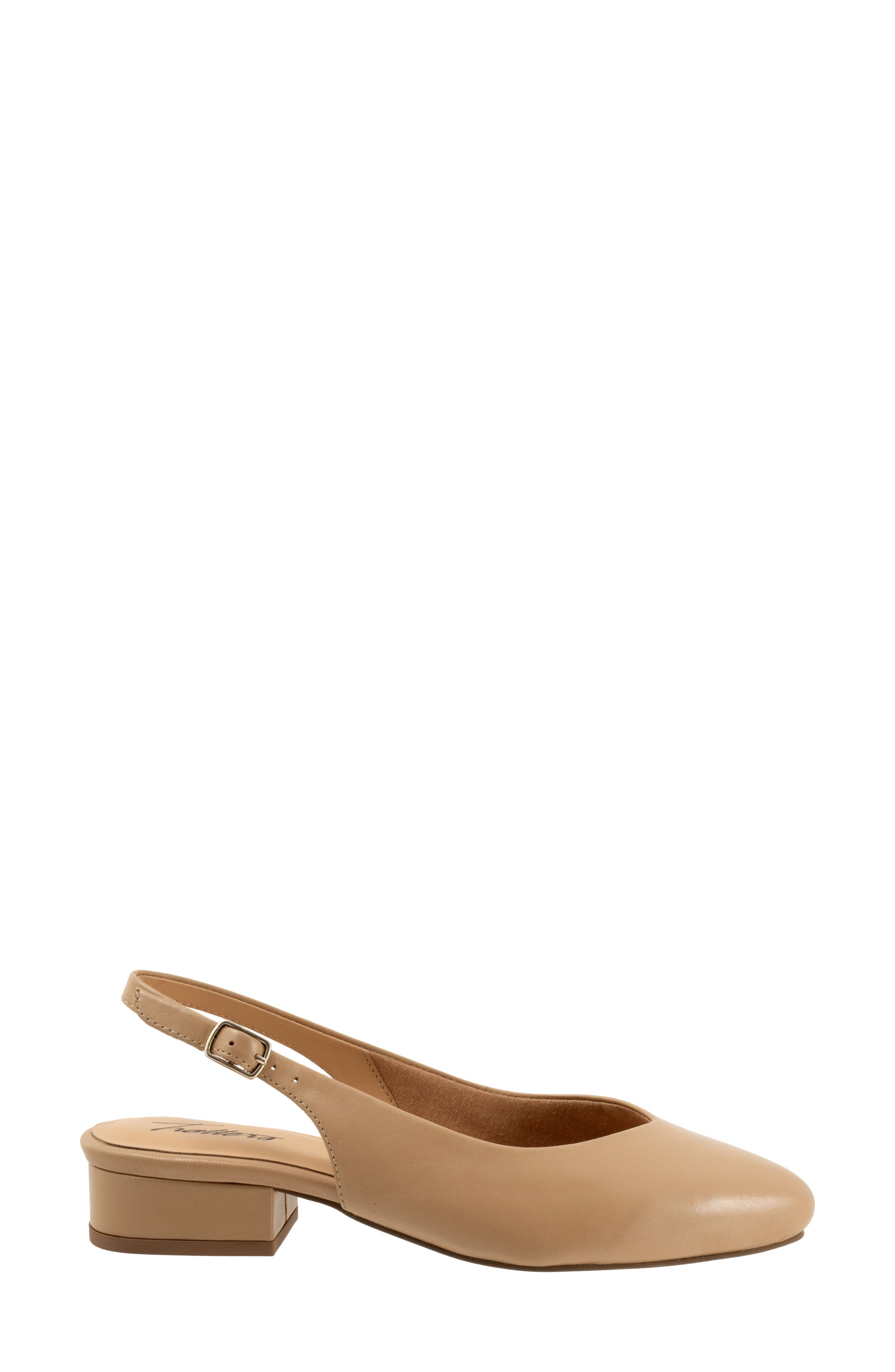 Trotters Jessa Slingback Pump, Alternate, color, Beige