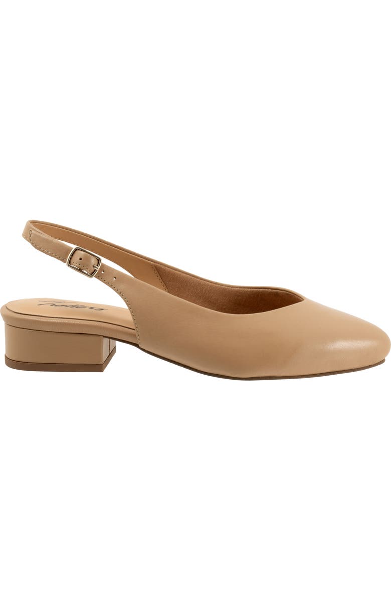 Trotters Jessa Slingback Pump, Alternate, color, Beige