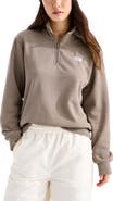 The North Face Evolution Simple Dome Cotton Blend Quarter Zip Sweatshirt