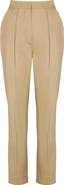 Balmain Darted 7/8 trousers in cotton gabardine