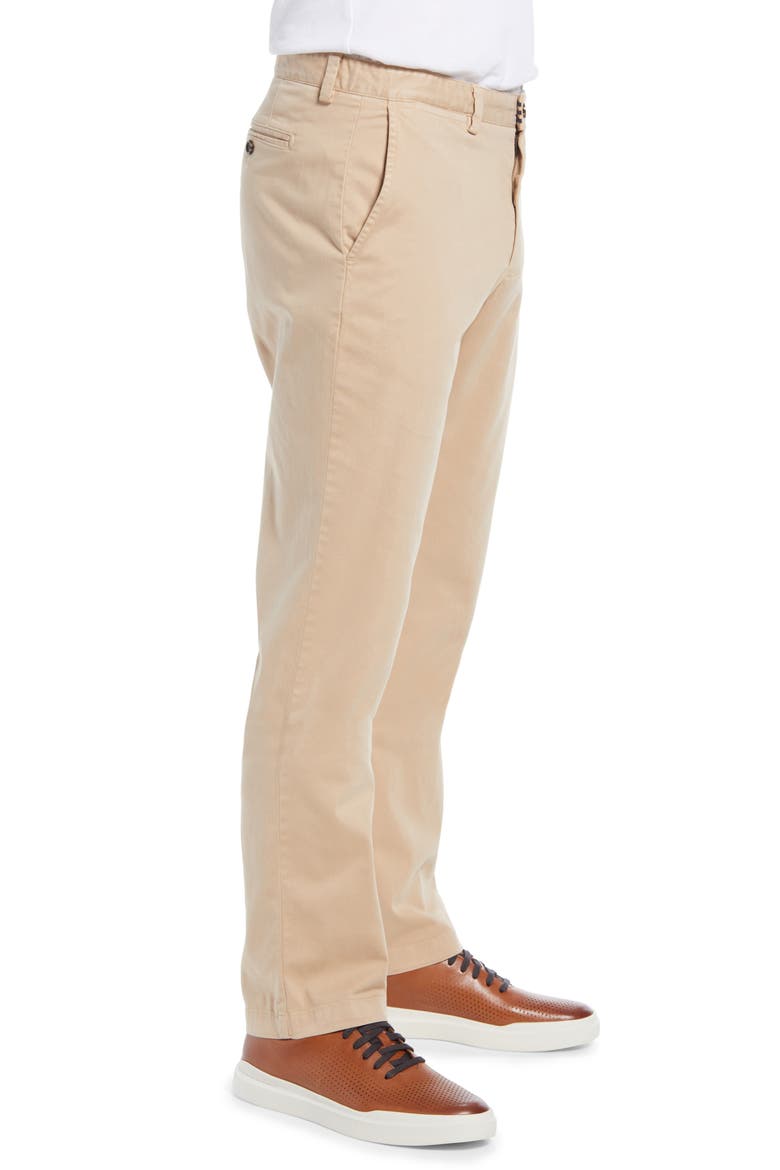 Flat Front Chinos, Alternate, color, SAND