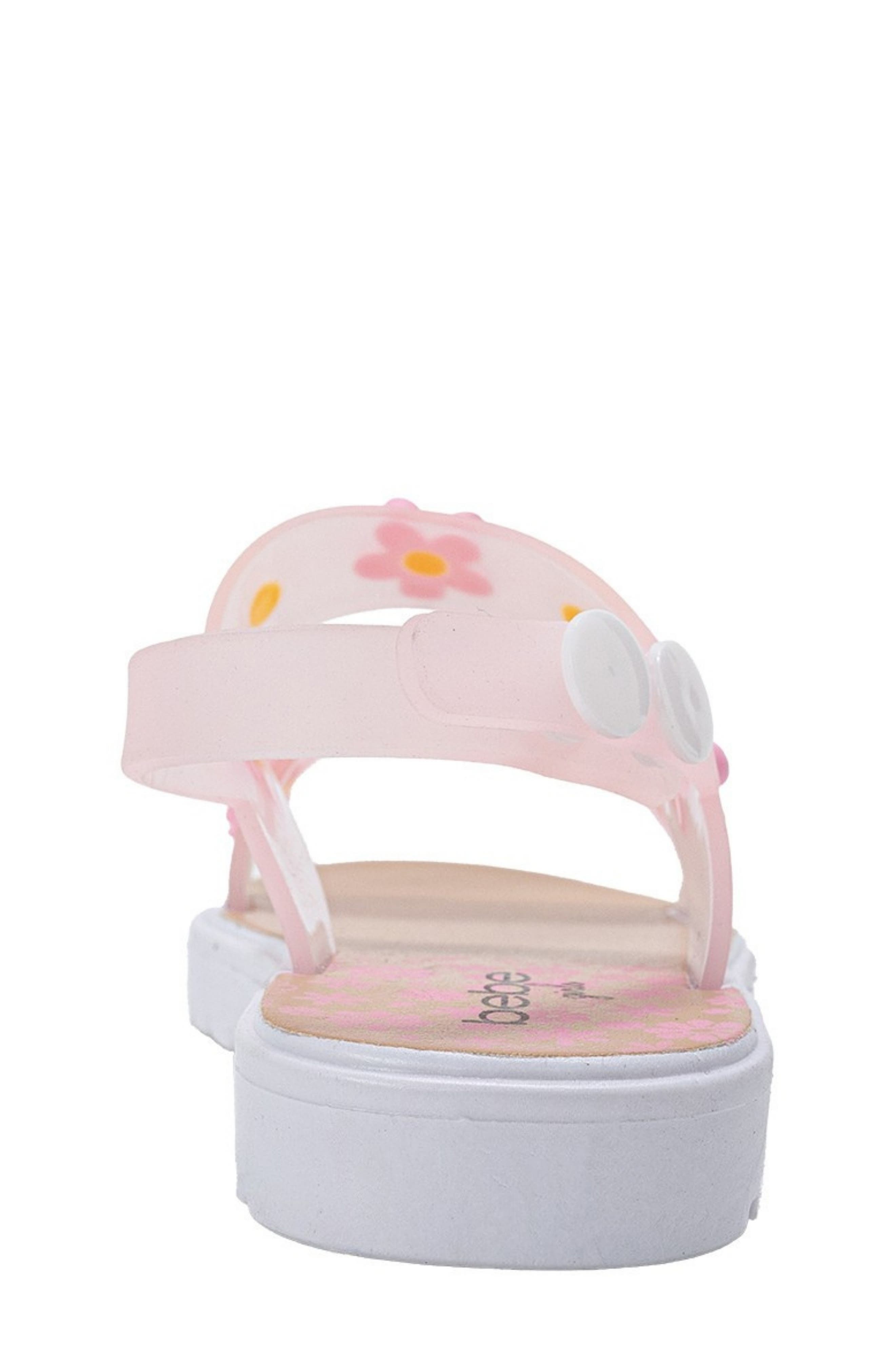 Zella 3D Flower Sandal, Alternate, color, PINK