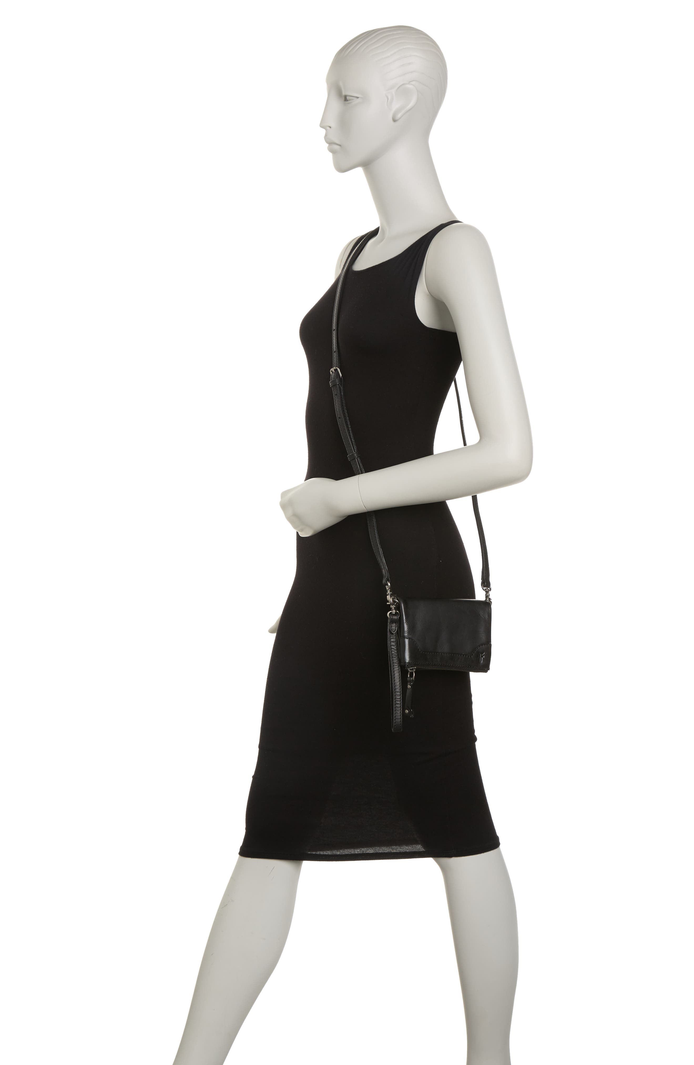 Frye Melissa Stadium Leather Convertible Crossbody Bag, Alternate, color, 