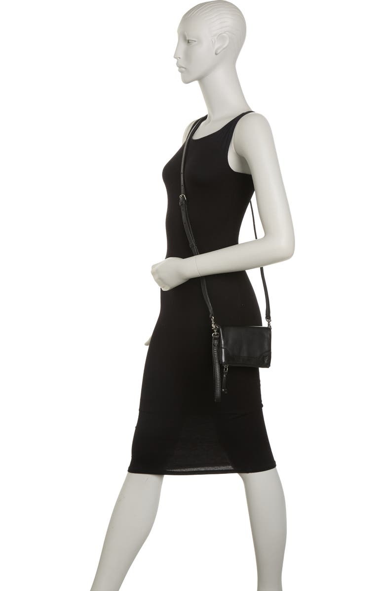 Frye Melissa Stadium Leather Convertible Crossbody Bag, Alternate, color,