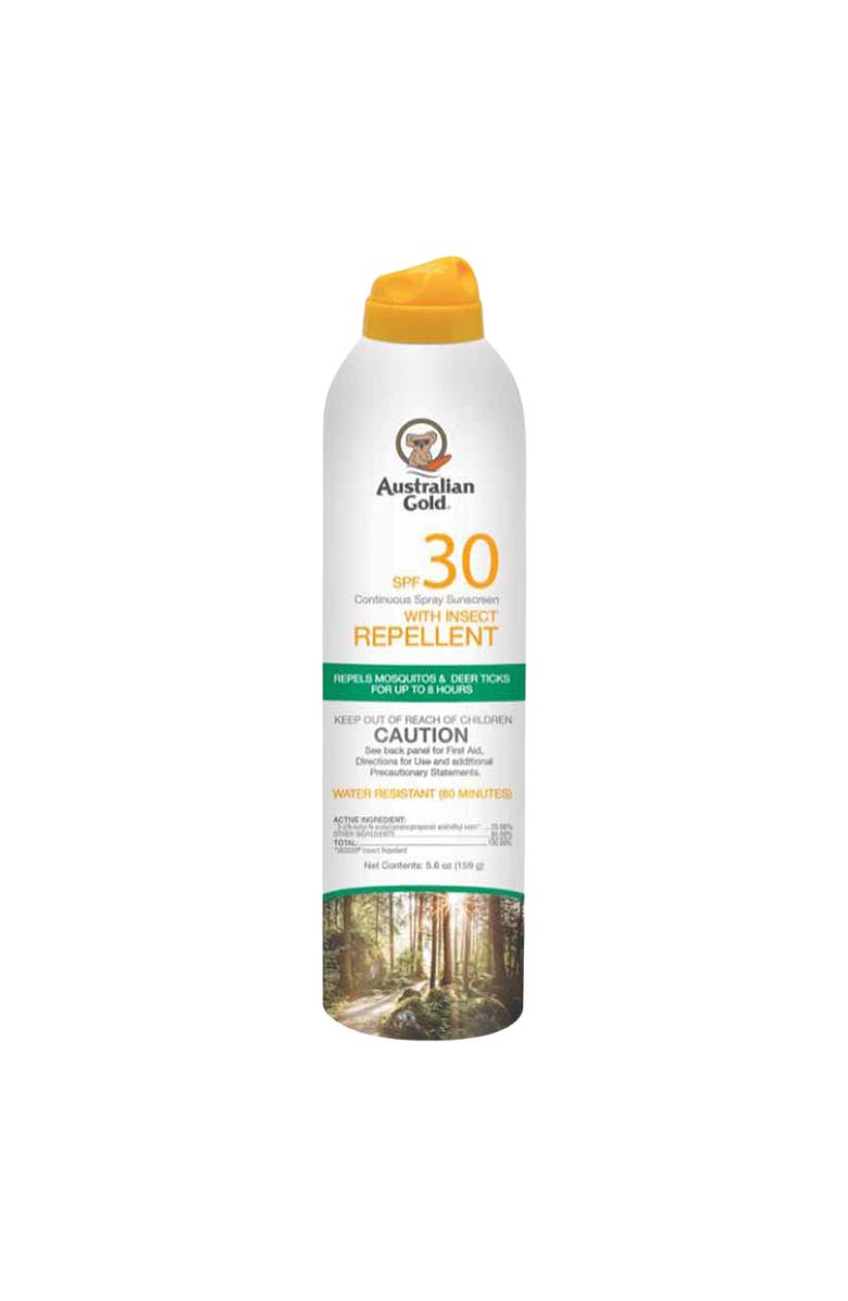 Australian Gold SPF 30 Insect Repellent Continuous Spray, Main, color,