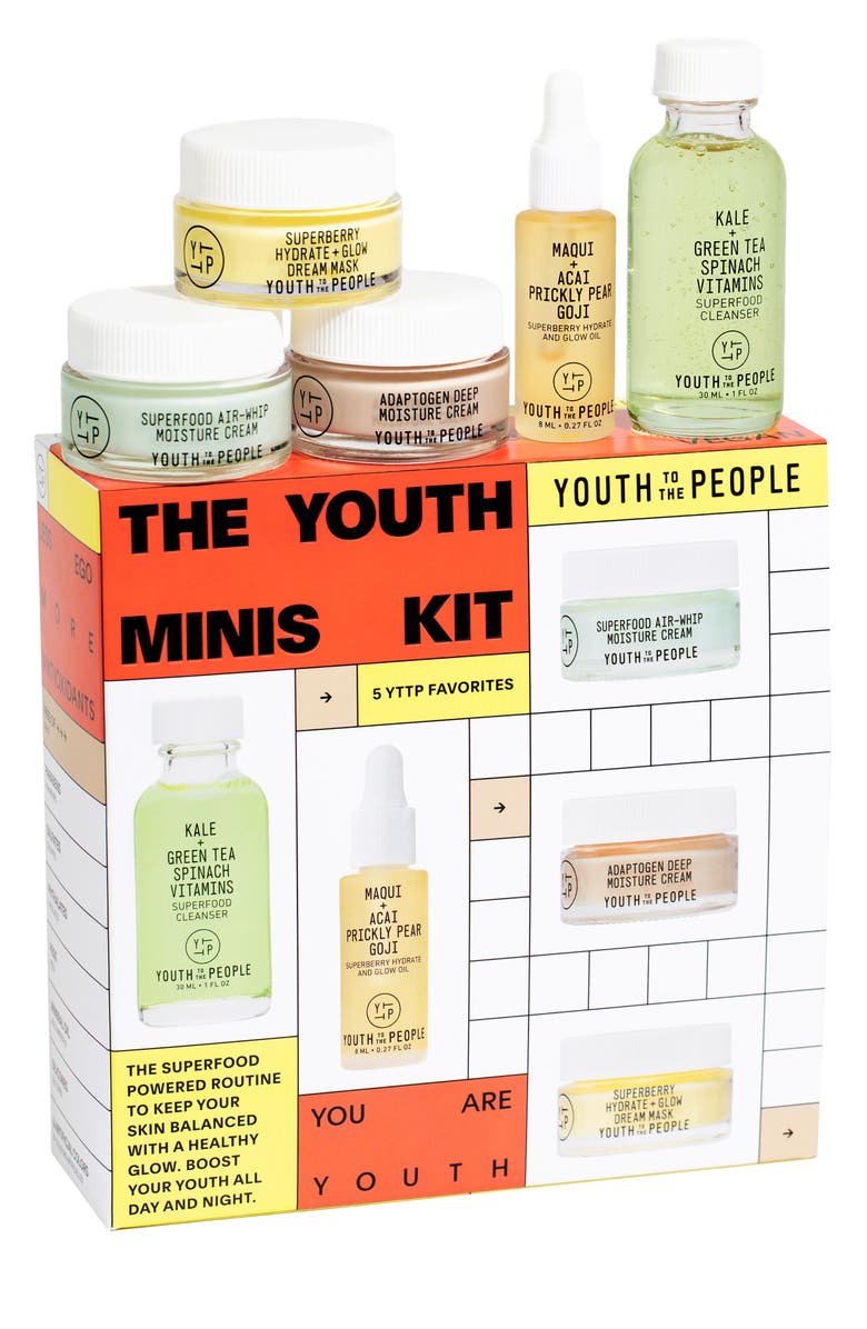 Youth to the People Mini Skin Care Set, Alternate, color, 