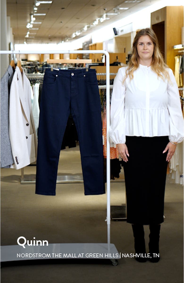 Five-Pocket Stretch Denim Pants, sales video thumbnail