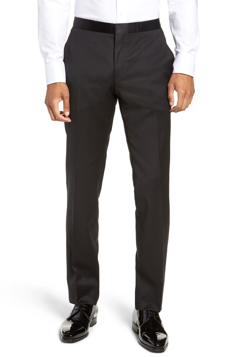 BOSS Halven/Gentry Slim Fit Wool Tuxedo, Alternate, color, 