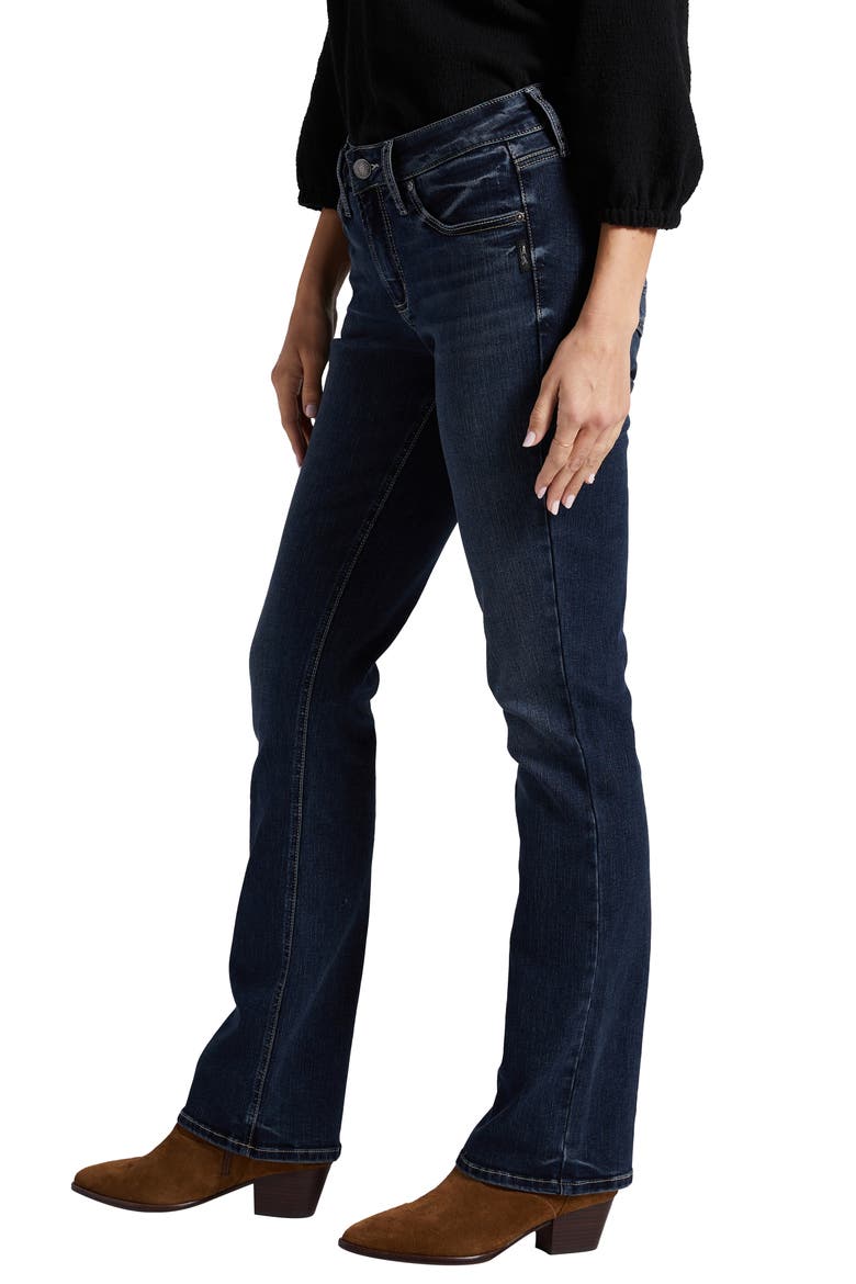 Elyse Slim Bootcut Jeans, Alternate, color, INDIGO