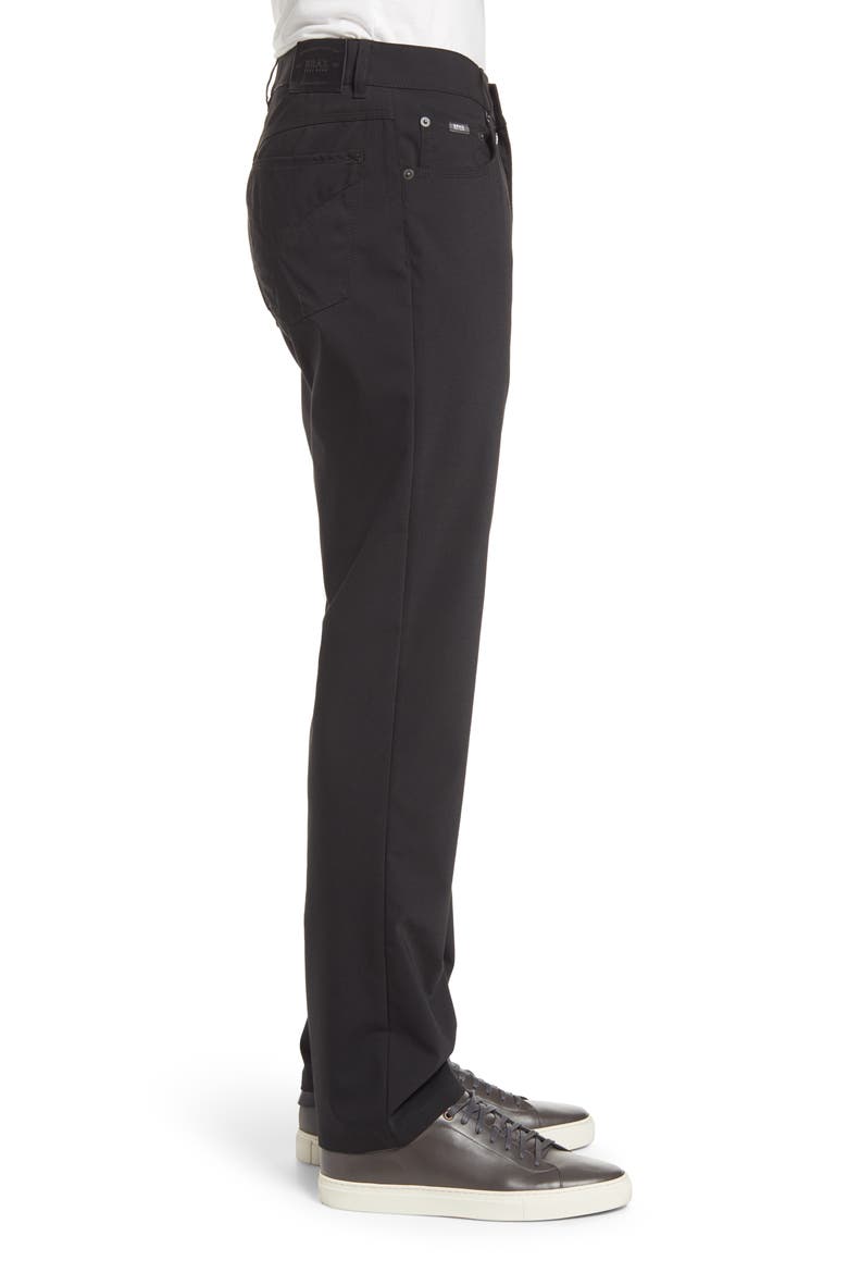 'Manager' Five-Pocket Wool Pants, Alternate, color, BLACK