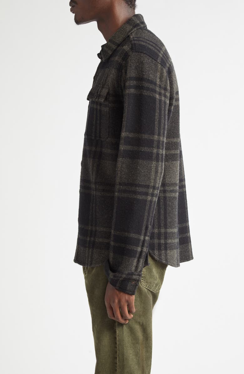 Double RL Matlock Plaid Wool Button-Up Shirt Jacket, Alternate, color, 