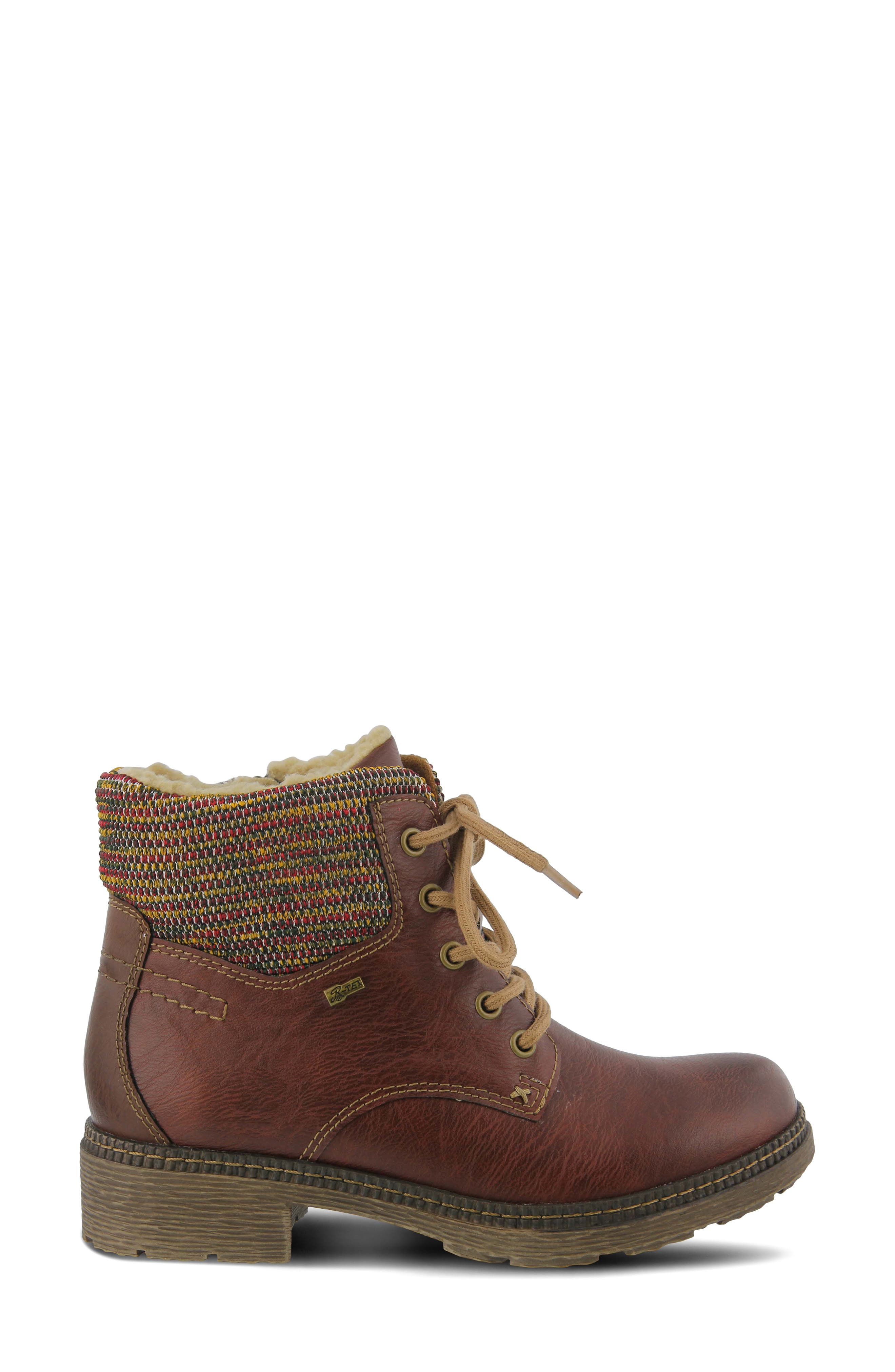 Marylee Water Resistant Bootie, Alternate, color, BORDEAUX