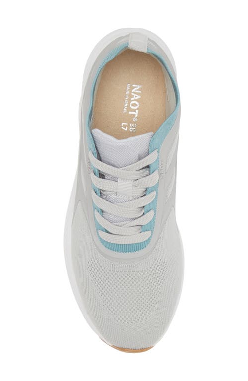Naot Krypton Sneaker In Grey/blue Knit