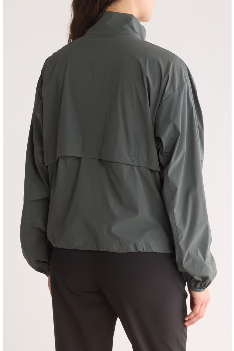 Stride Woven Zip Up Jacket, Alternate, color, GREEN URBAN