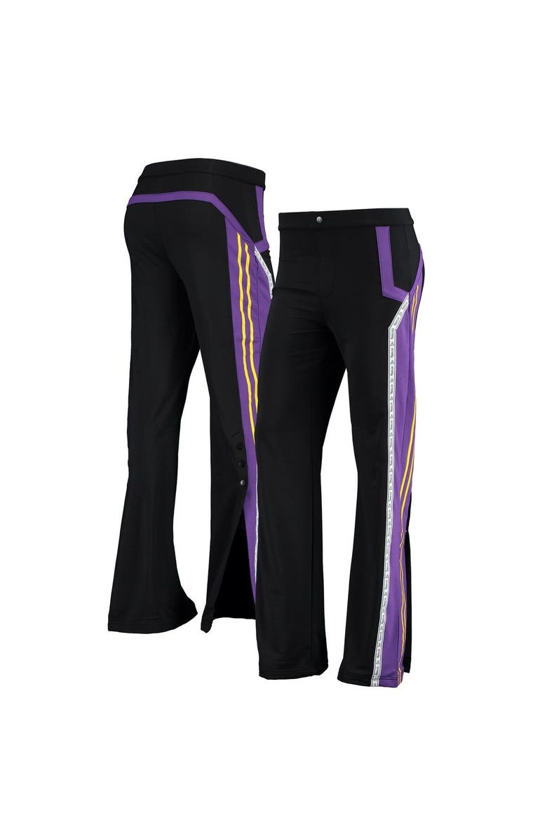 QORE Women's Qore Purple Los Angeles Lakers Nostalgic Tracksuit Pants, Main, color, 