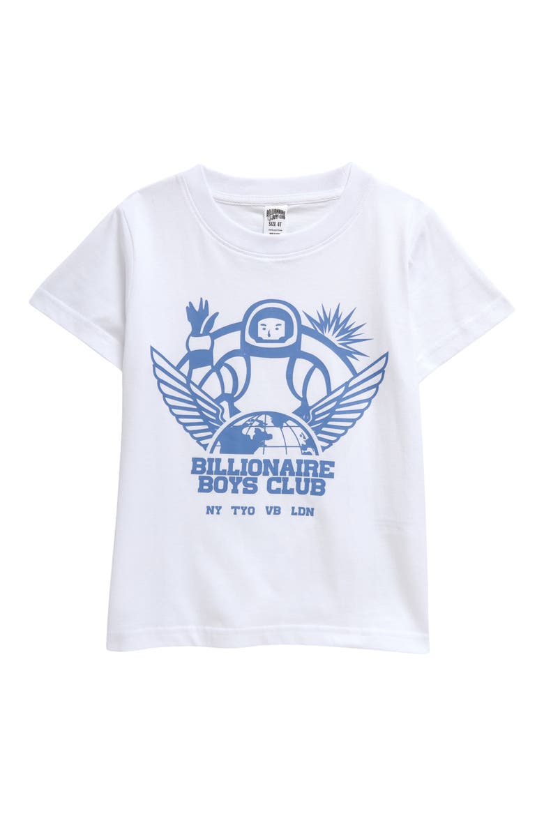 Kids' Captain Graphic T-Shirt, Main, color, WHITE