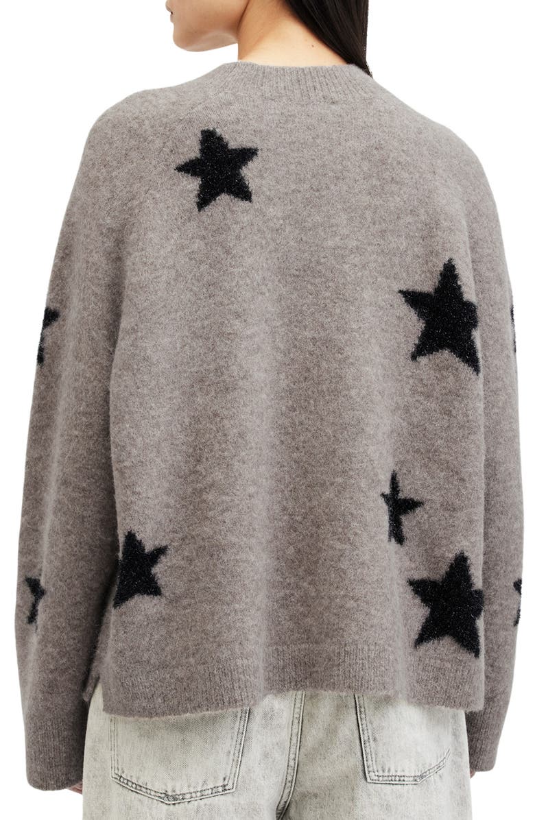 AllSaints Starlet Sweater, Alternate, color, Doe Brown