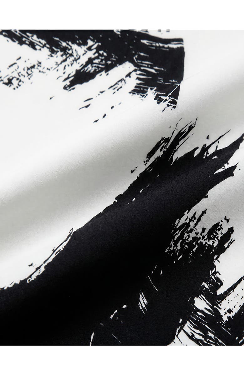 Report Collection Abstract Print Camp Shirt, Alternate, color,