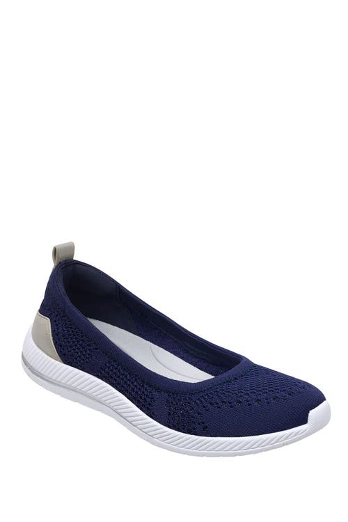 Easy Spirit Glitz Slip-On Sneaker in Navy at Nordstrom, Size 7