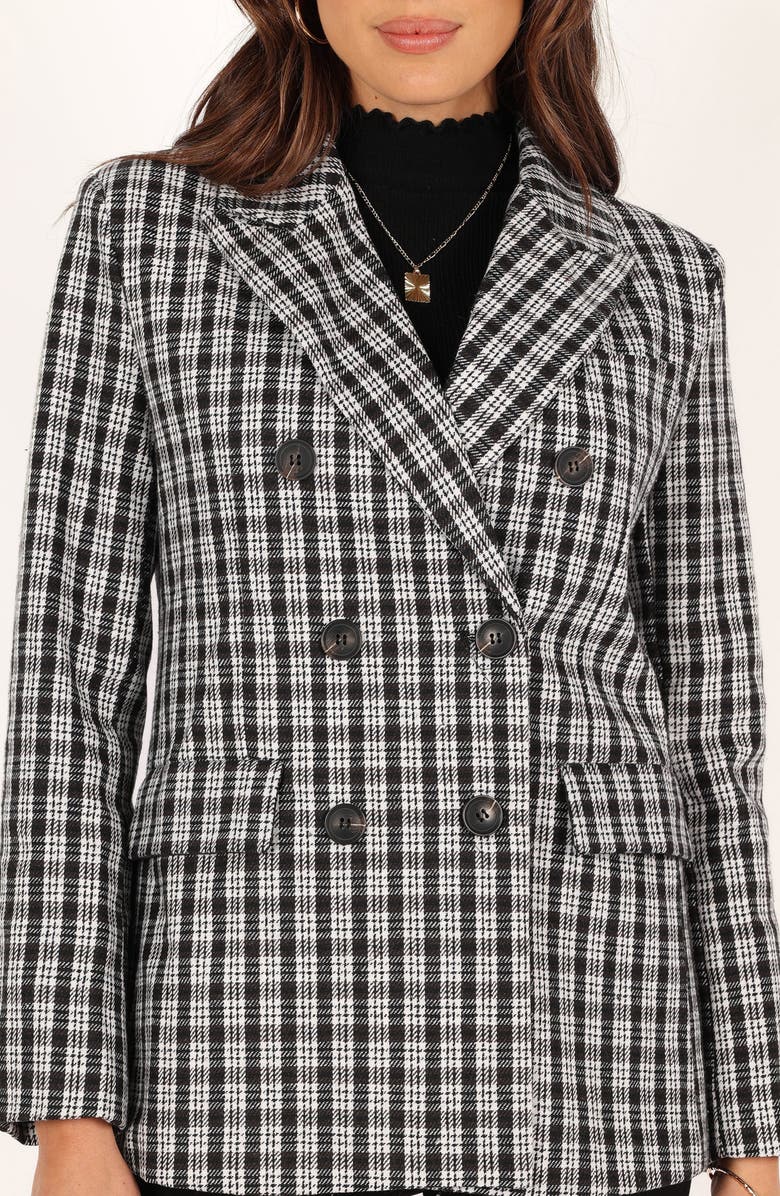 Elizabeth Plaid Blazer