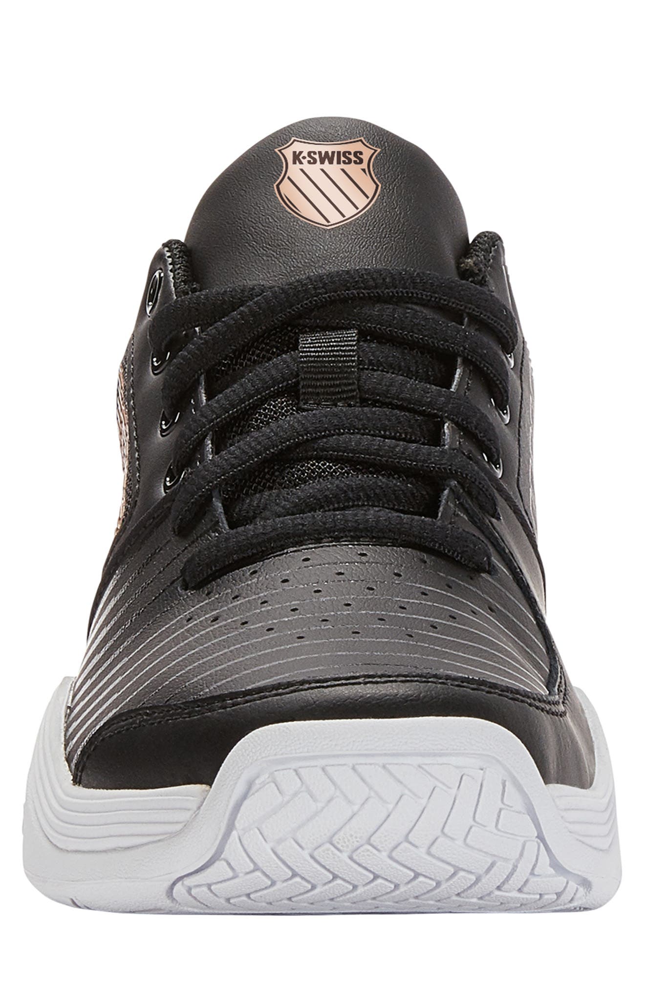 K-Swiss Court Express Leather Sneaker, Alternate, color, 