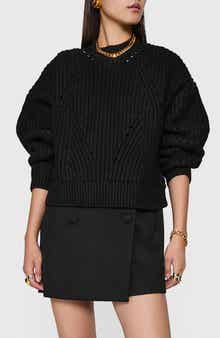 Rebecca Minkoff Brooks Oversize Split Hem Sweater