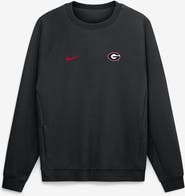 Nike Men's Nike Black Georgia Bulldogs Premium Performance Raglan Dri-FIT Sweatshirt