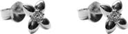 Argento Vivo Sterling Silver Cubic Zirconia Floret Stud Earrings