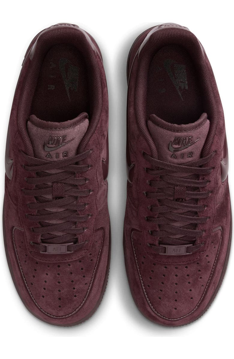 Nike Air Force 1 '07 Basketball Sneaker, Alternate, color, Burgundy Crush/ Black