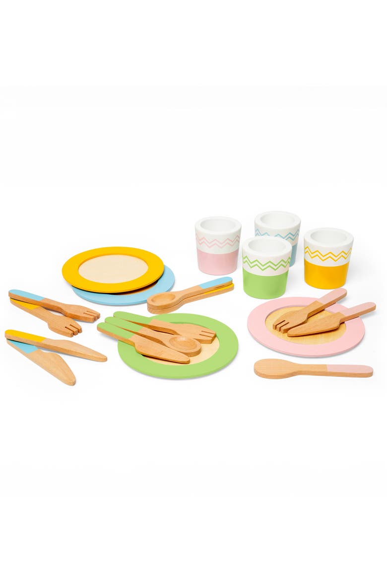 Dinner Service Set, Alternate, color, Multicoloured