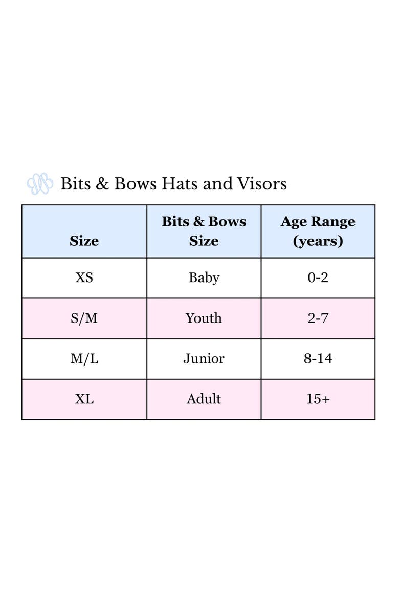 Women's Gigi Bow Baseball Hat, Alternate, color, White/Pink