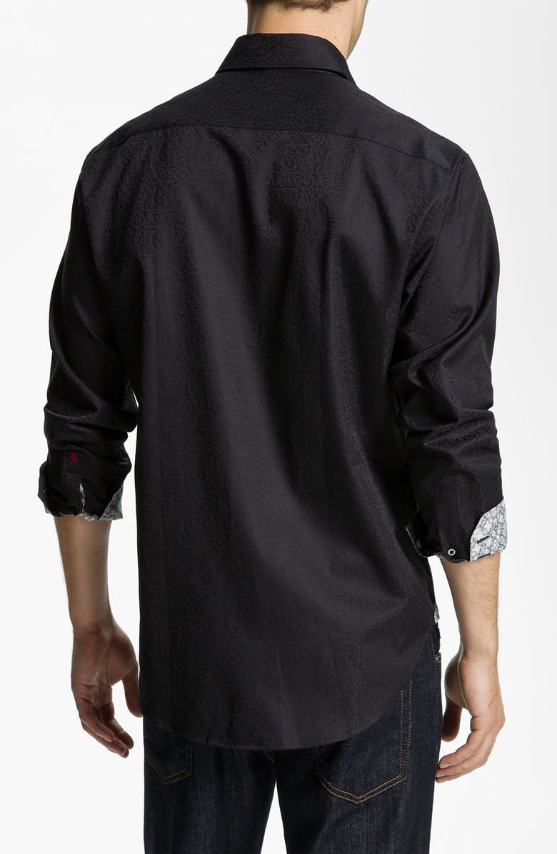 Robert Graham LONG SLEEVE WOVEN WINDSOR SPORTSHIRT, Alternate, color, 