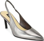 Nine West Verone Faux Leather Slingback Pump