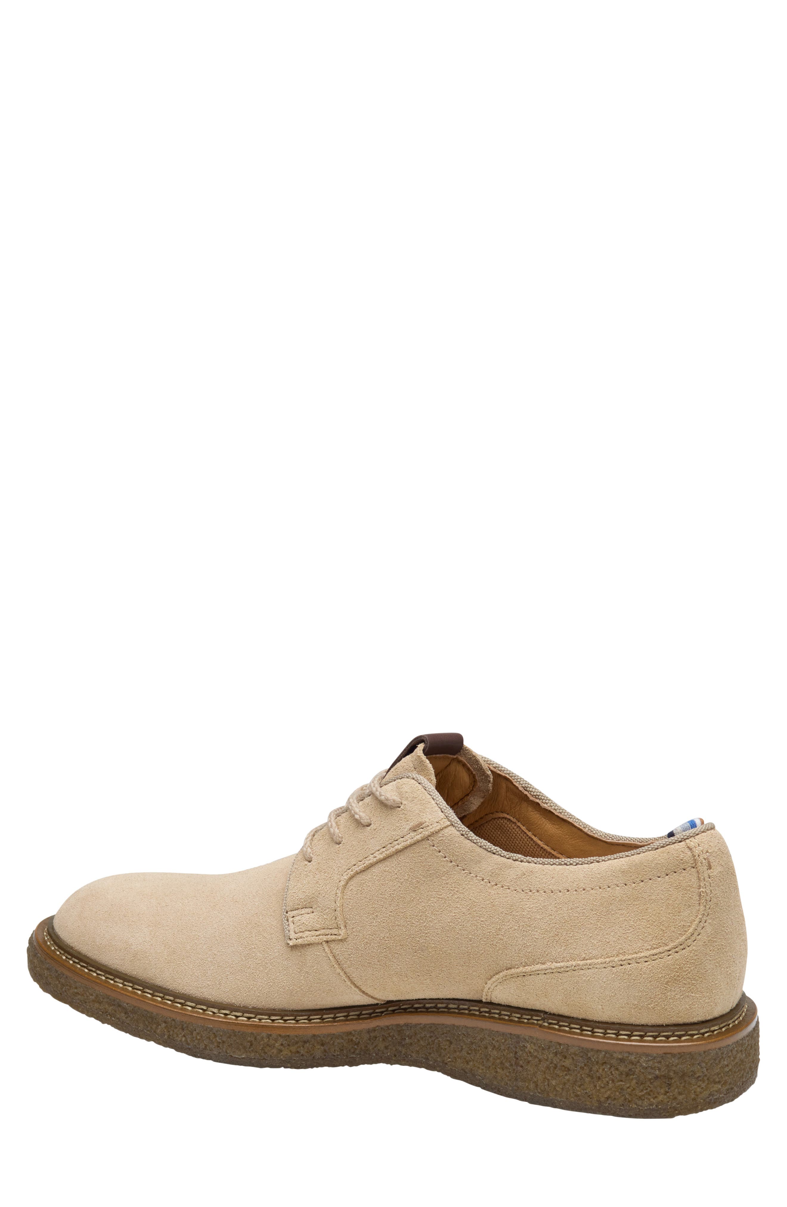 Clint Plain Toe Derby, Alternate, color, TAUPE OILED SUEDE