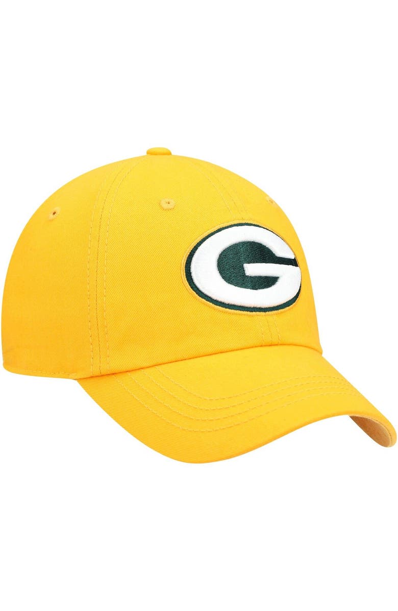 '47 Women's '47 Gold Green Bay Packers Miata Clean Up Secondary Adjustable Hat, Alternate, color, Gold